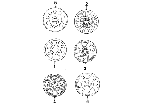 1999 Ford Windstar Wheels Diagram