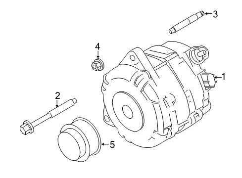 2017 Ford Fusion Alternator Diagram 5 - Thumbnail