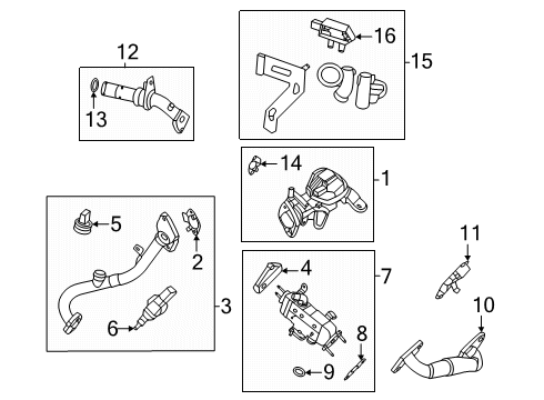 2025 Ford Ranger EGR System Diagram 2 - Thumbnail