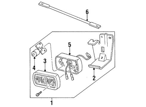 1986 Ford Escort Fog Lamps Diagram