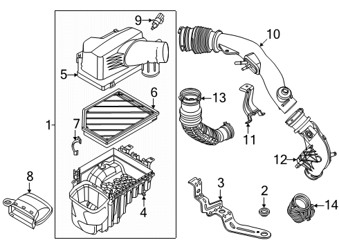 2025 Ford Ranger Powertrain Control Diagram