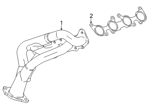 2024 Ford F-150 Exhaust Manifold Diagram 4 - Thumbnail
