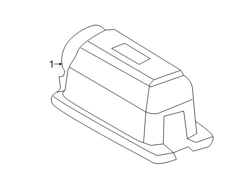 2024 Ford Explorer License Lamps Diagram