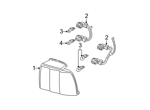 2006 Ford Mustang Tail Lamps Diagram