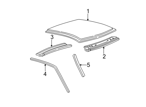 2007 Ford F-150 Roof & Components Diagram 3 - Thumbnail