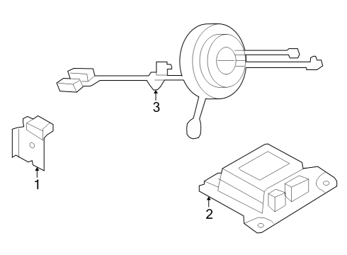 2016 Ford E-350 Super Duty Supplemental Restraint System Diagram 2 - Thumbnail