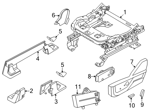 2024 Ford F-150 Tracks & Components Diagram 4 - Thumbnail