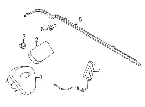 2016 Ford Transit-250 Supplemental Restraint System Diagram 2 - Thumbnail