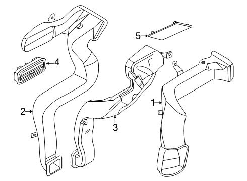 2025 Lincoln Aviator Ducts Diagram 2 - Thumbnail