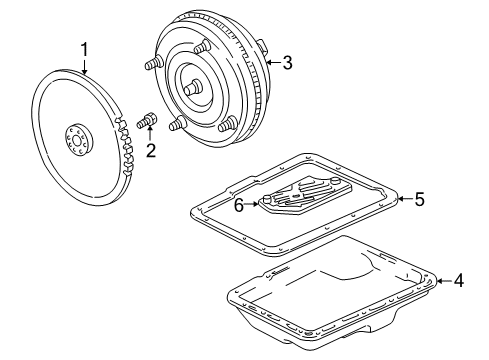 2003 Ford Explorer Sport Transmission Components - Maintenance Diagram 2 - Thumbnail