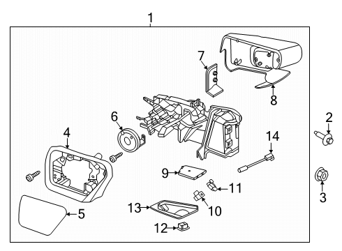 2024 Ford F-150 Parking Aid Diagram 7 - Thumbnail