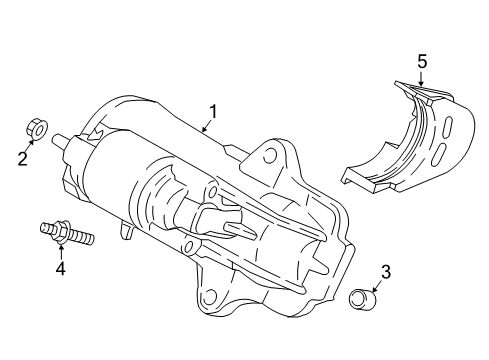 2020 Ford EcoSport Starter Diagram 2 - Thumbnail