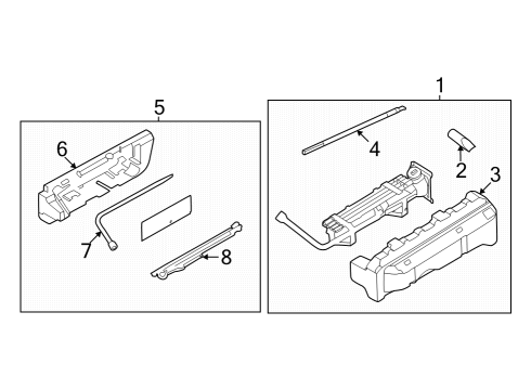 2024 Ford E-Transit Jack & Components Diagram 2 - Thumbnail
