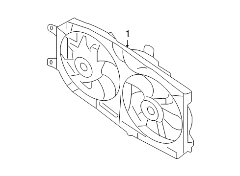 2005 Mercury Montego Cooling Fan Diagram