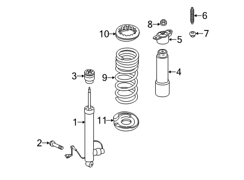 2016 Lincoln MKC Shocks & Components Diagram 2 - Thumbnail