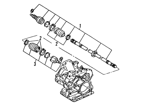 1988 Mercury Tracer Front Axle Diagram