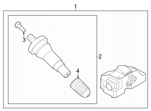 2025 Ford Mustang Tire Pressure Monitoring Diagram