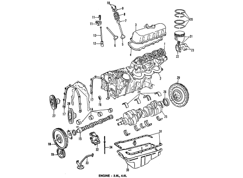 1991 Ford Ranger Engine Mounting Diagram 3 - Thumbnail