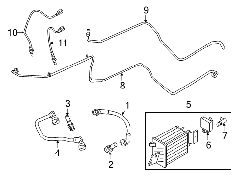 2016 Ford F-150 Vapor Canister Diagram 4 - Thumbnail