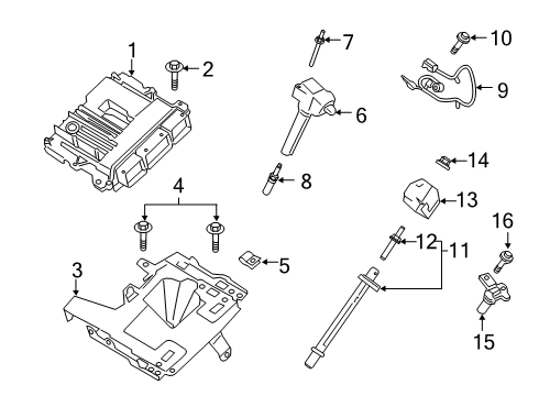 2024 Lincoln Aviator Powertrain Control Diagram