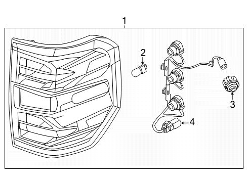 2025 Ford Maverick Tail Lamps Diagram