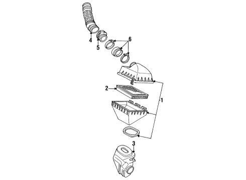 1993 Mercury Cougar Powertrain Control Diagram