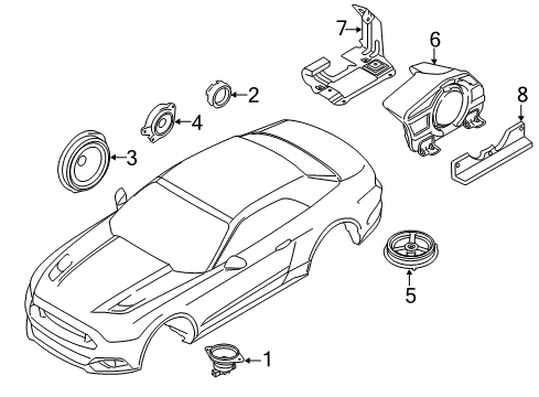 2017 Ford Mustang Sound System Diagram 3 - Thumbnail