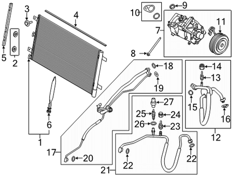 2024 Ford F-150 Air Conditioner Diagram 5 - Thumbnail