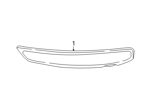2019 Lincoln Continental Daytime Running Lamp Components Diagram