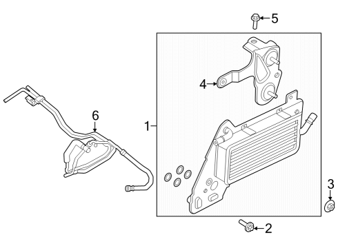 2025 Ford Expedition Trans Oil Cooler Diagram