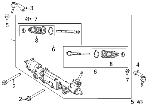2013 Ford F-150 Steering Gear & Linkage Diagram 4 - Thumbnail