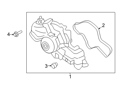 2016 Ford Police Interceptor Sedan Water Pump Diagram 3 - Thumbnail