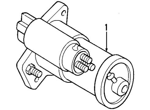 2002 Ford Thunderbird Starter Diagram 2 - Thumbnail