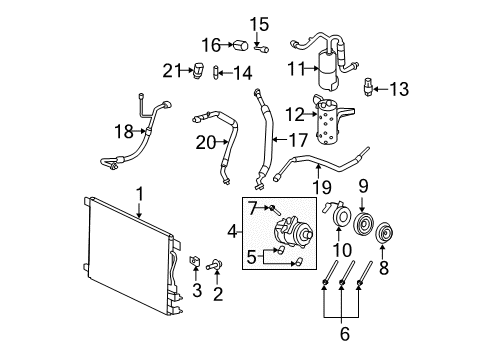 2009 Ford F-350 Super Duty Switches & Sensors Diagram 2 - Thumbnail