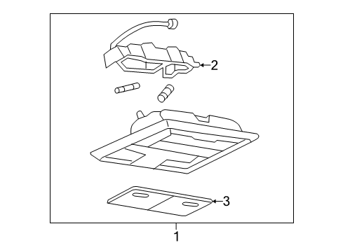 2005 Mercury Montego Overhead Console Diagram