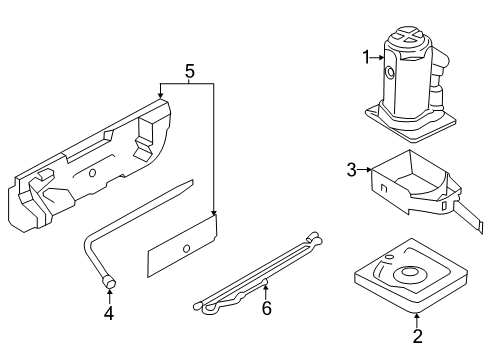 2024 Ford Transit-350 Jack & Components Diagram 2 - Thumbnail