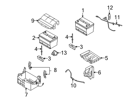 2009 Ford E-250 Battery Diagram