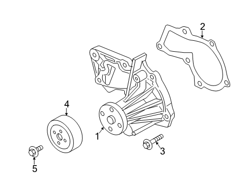 2016 Ford Fiesta Water Pump Diagram 3 - Thumbnail