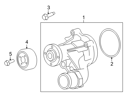 2009 Ford Mustang Water Pump Diagram 3 - Thumbnail