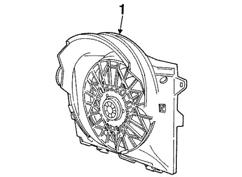 1996 Lincoln Town Car Auxiliary Cooling Fan Diagram