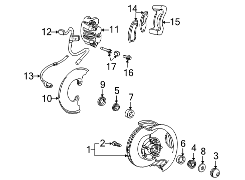 2002 Ford Explorer Sport Anti-Lock Brakes Diagram