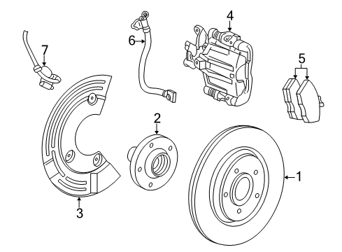 2006 Ford Freestyle Rear Brakes Diagram