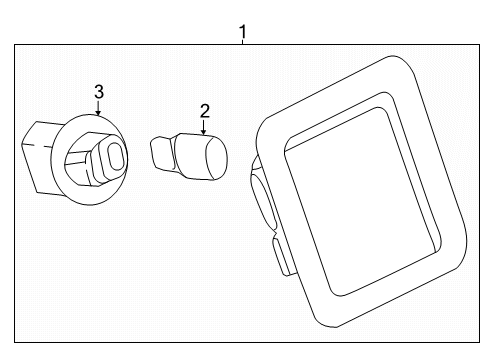 2024 Ford F-150 License Lamps Diagram
