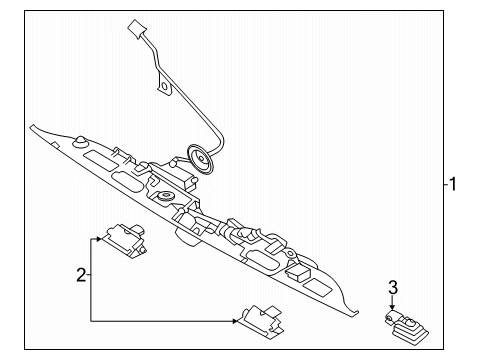 2024 Lincoln Corsair License Lamps Diagram