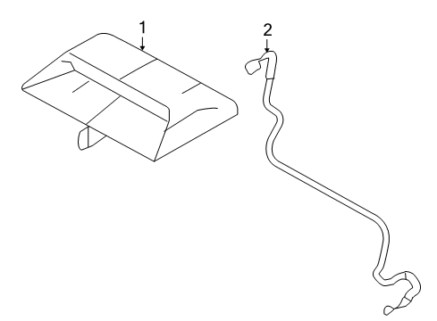 2007 Mercury Montego Wire Harness Diagram for 6T5Z-13A625-AA