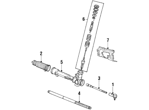 1984 Mercury Lynx Power Steering Gear Diagram