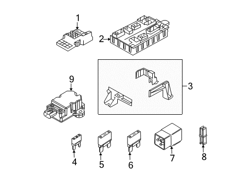 2009 Ford Edge Flashers Diagram