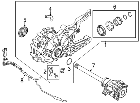 2023 Lincoln Aviator Ring Diagram for L1MZ-4B409-B