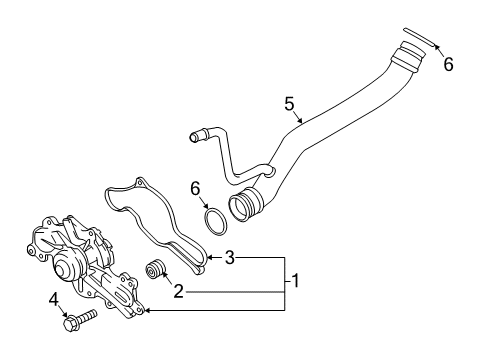 2015 Ford Edge Water Pump Diagram 3 - Thumbnail