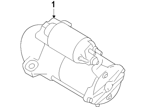 2008 Ford Taurus X Starter Diagram 2 - Thumbnail